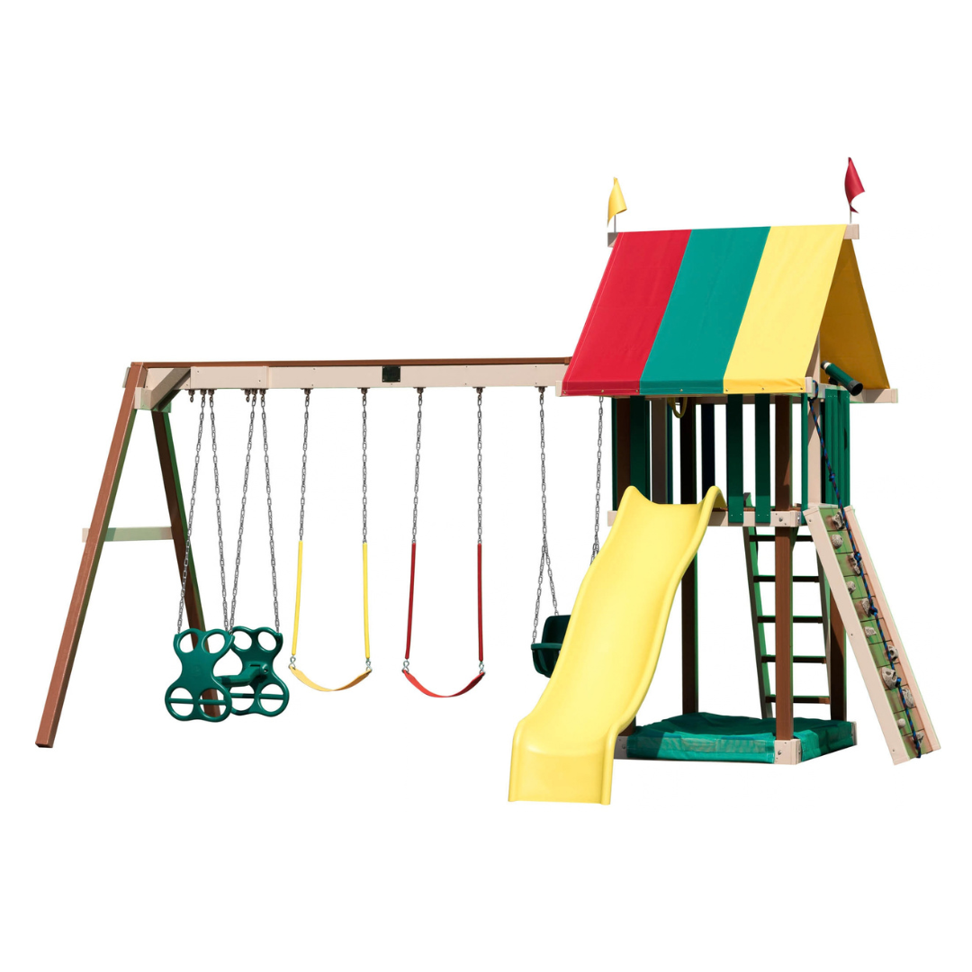 PlayMor Jolly Retreat Swing Set