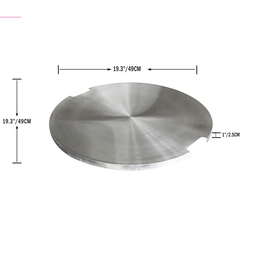 Elementi Boulder Stainless Steel Lid