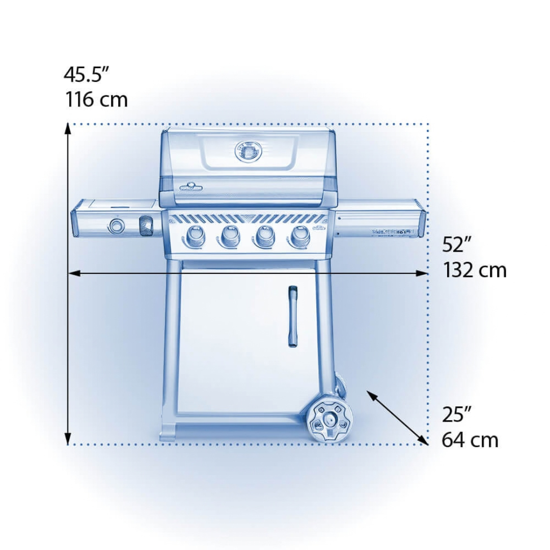 Napoleon Freestyle™ 425 SB with Range Side Burner