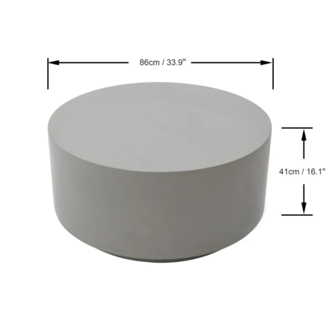 Elementi Rome Coffee Table - Space Grey