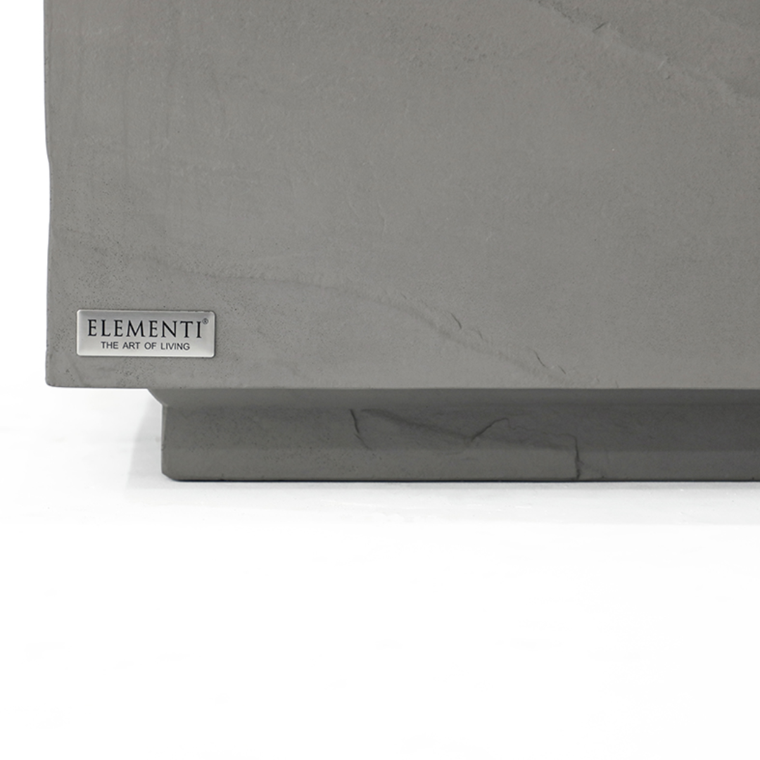 Elementi COLORADO Sandstone Series Coffee Table Rectangle - Space Gray
