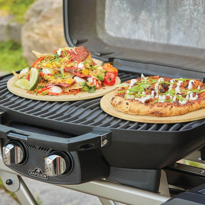 Napoleon TravelQ™ PRO285X Portable Propane Gas Grill with Scissor Cart (Black)
