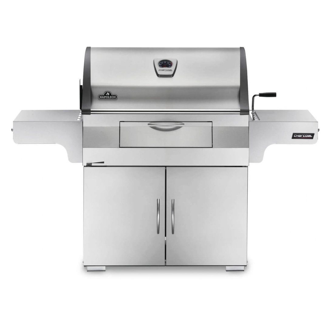 Napoleon Professional 605 Charcoal Cart Full Size Cart Grill
