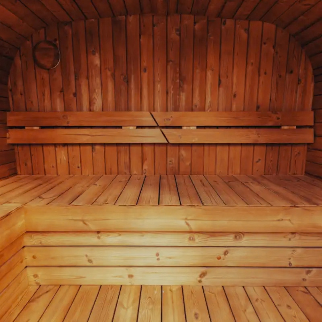 Mande Spa MW16 ThermoWood® — 4 Person Outdoor Sauna
