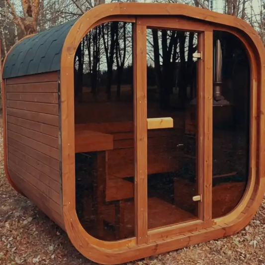 Mande Spa MW20 ThermoWood® — 6 Person Outdoor Sauna