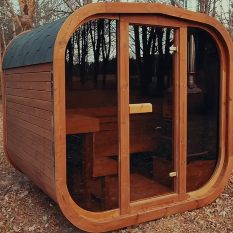 Mande Spa MW20 ThermoWood® — 6 Person Outdoor Sauna