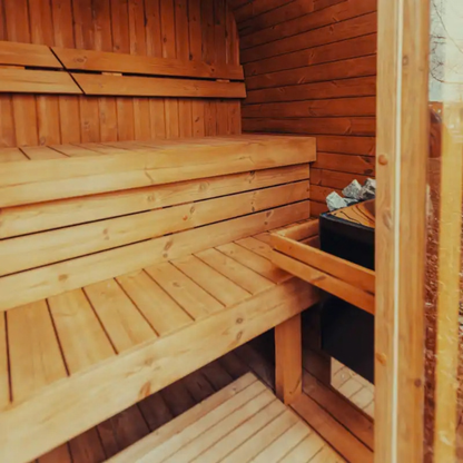 Mande Spa MW16 ThermoWood® — 4 Person Outdoor Sauna