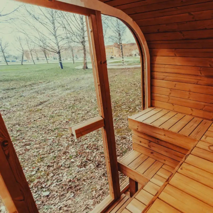 Mande Spa MW16 ThermoWood® — 4 Person Outdoor Sauna