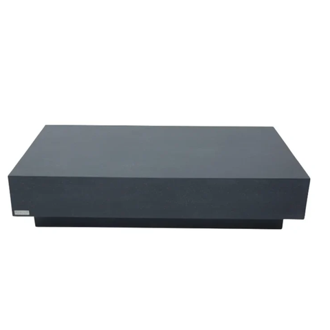 Elementi Tevere 60" Concrete Coffee Table - Slate Black