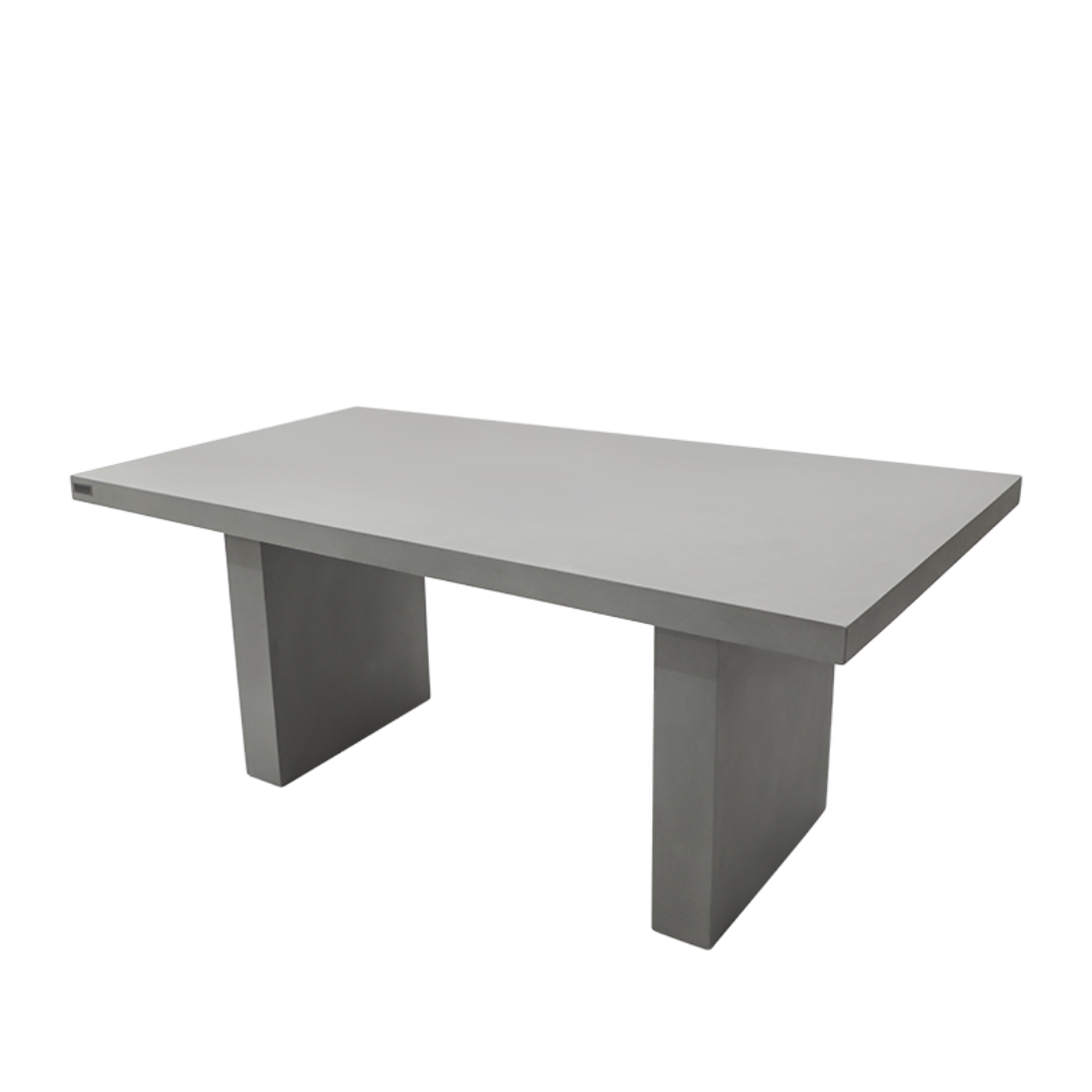 Elementi SANTIAGO Dining Table Rectangle - Space Gray