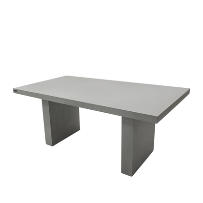 Elementi SANTIAGO Dining Table Rectangle - Space Gray