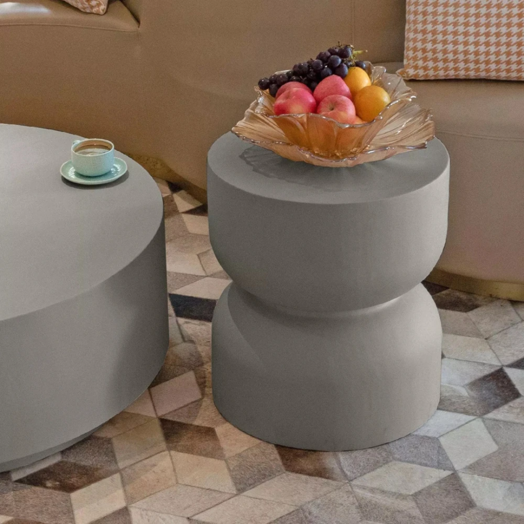 Elementi Chronos Side Table - Space Gray