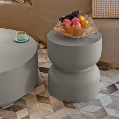 Elementi Chronos Side Table - Space Gray