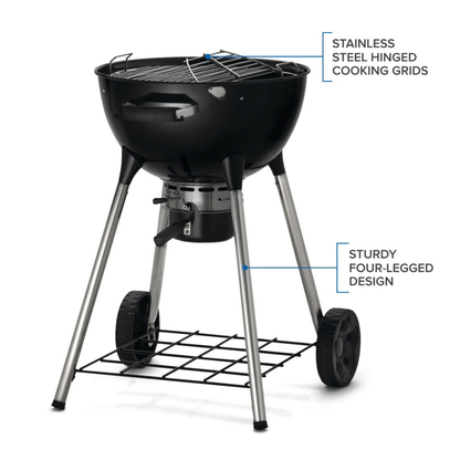 Napoleon Premium 22 Charcoal Kettle 22-inch Kettle Grill