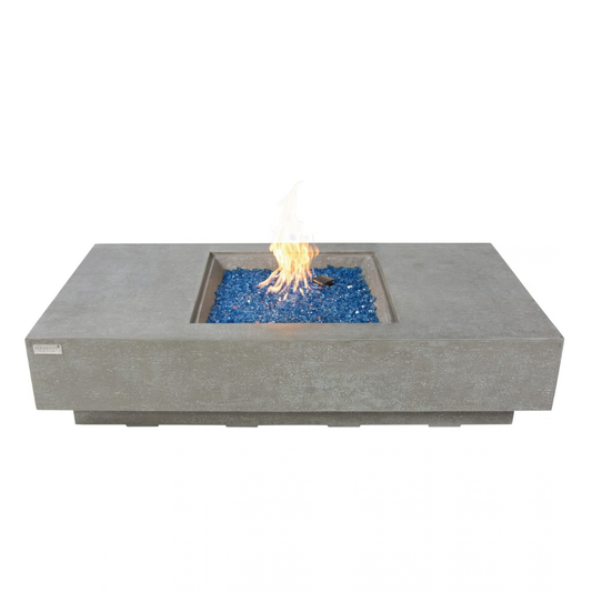 ELEMENTI PLUS MONTE CARLO Fire Table- Light Gray