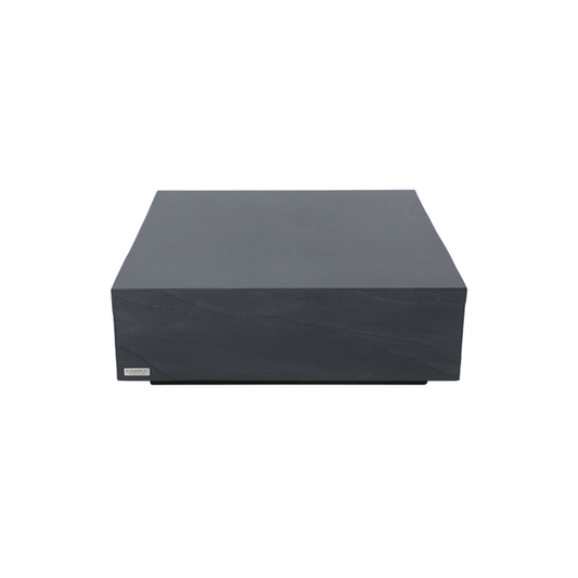 Elementi COLORADO Sandstone Series Coffee Table Large - Slate Black