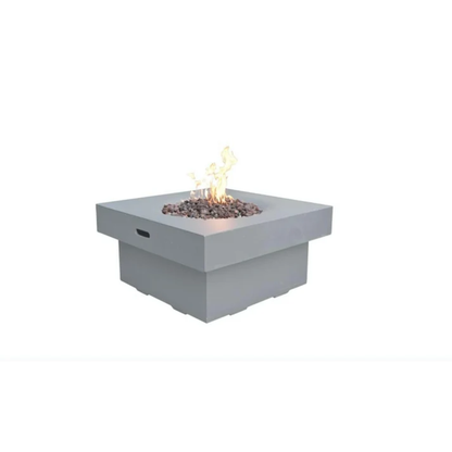 Elementi Modeno Branford 34" Light Gray Liquid Propane Fire Table