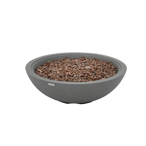 Elementi Sol Living Plus Rose Bowl Fire Pit, 48 x 48 Inches