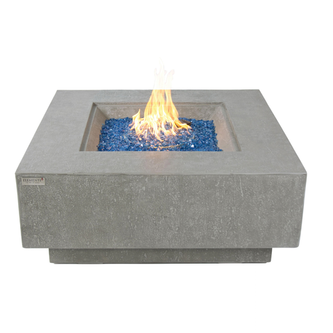 ELEMENTI PLUS VICTORIA Fire Table Light Gray