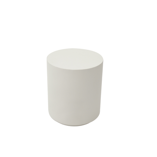 Elementi ROME Column Series Side Table - Cream White