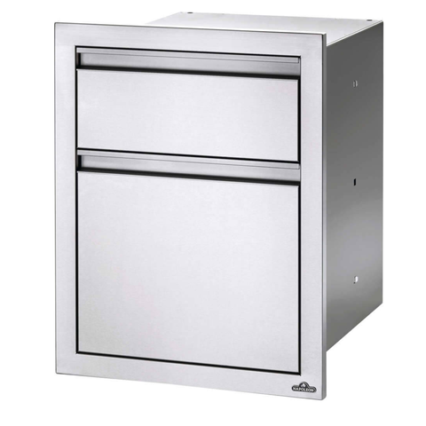 Napoleon 18 x 24 inch Double Drawer: Waste Bin