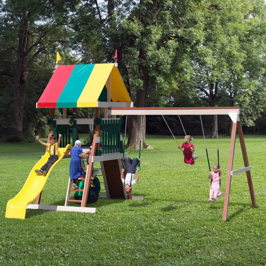 PlayMor Friendly Retreat Swing Set