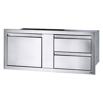 Napoleon 42 x 16 inch Single Door & Double Drawer Combo