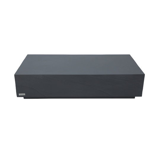 Elementi COLORADO Sandstone Series Coffee Table Rectangle - Slate Black