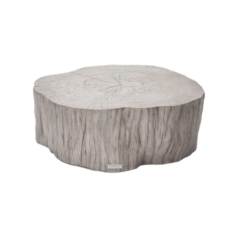 Elementi Daintree 42" Concrete Coffee Table - Drift Wood