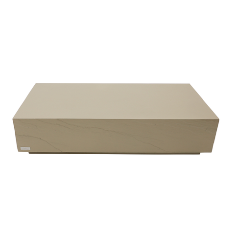 Elementi COLORADO Sandstone Series Coffee Table Rectangle - Sunlight Yellow
