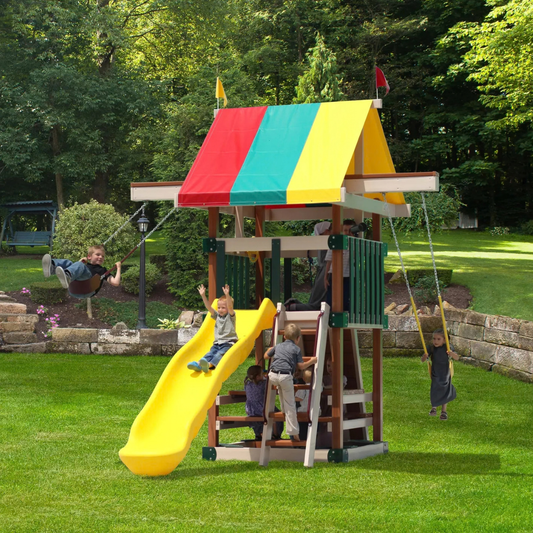 Playmor Family Space Saver Swing Set