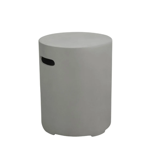 Elementi Round Concrete Propane Tank Cover