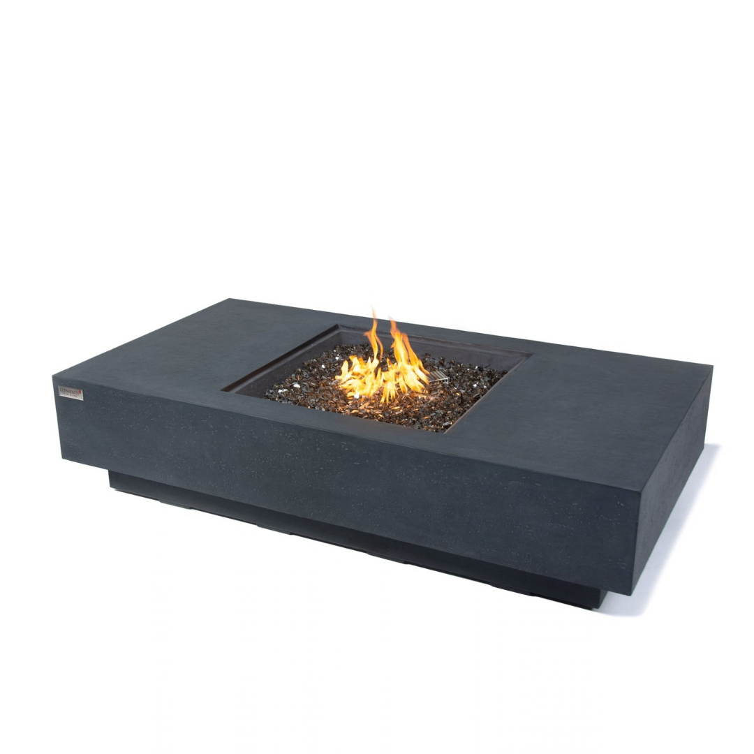 ELEMENTI PLUS CANNES Fire Table- Dark Gray