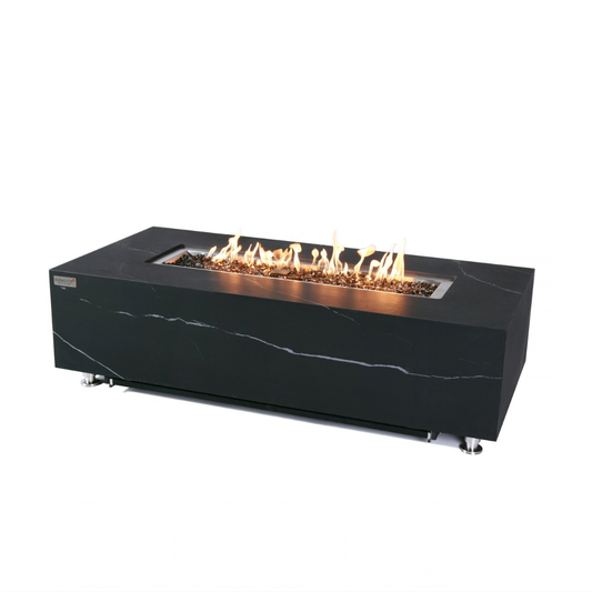 ELEMENTI PLUS VARNA Marble Porcelain Fire Table