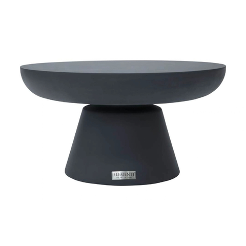 Elementi KYLIX Slate Black 34" Medium Concrete Coffee Table