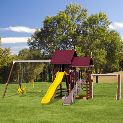 PlayMor Deluxe Supreme Swing Set