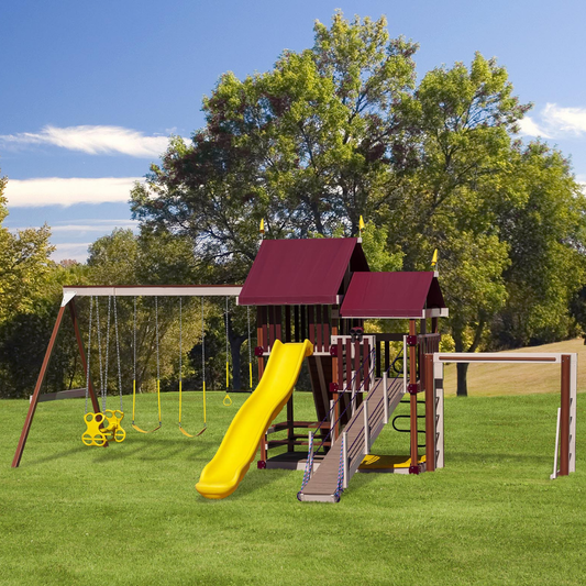 PlayMor Deluxe Supreme Swing Set