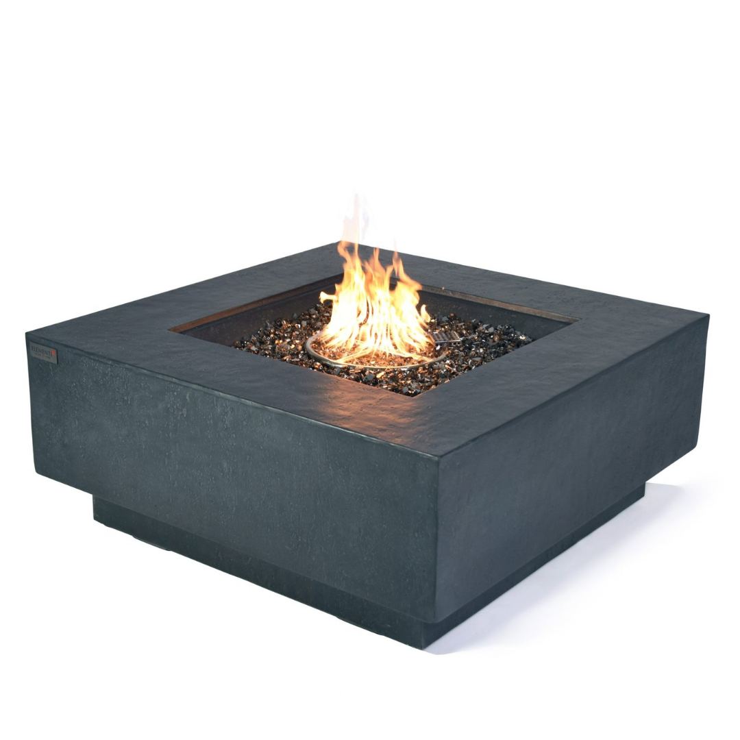 ELEMENTI PLUS BERGEN Fire Table - Dark Gray