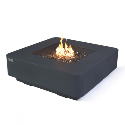ELEMENTI PLUS BERGAMO Fire Table -Dark Gray