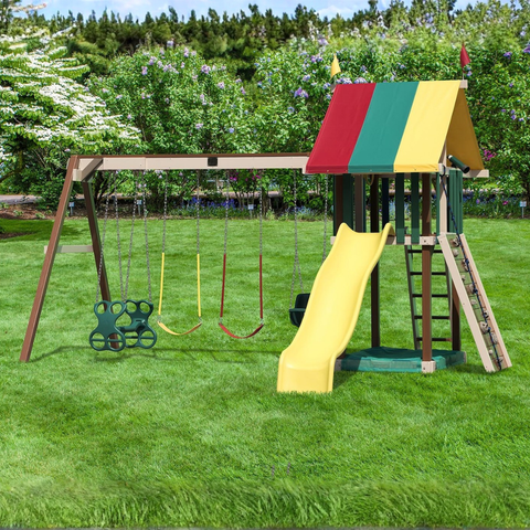 PlayMor Jolly Retreat Swing Set