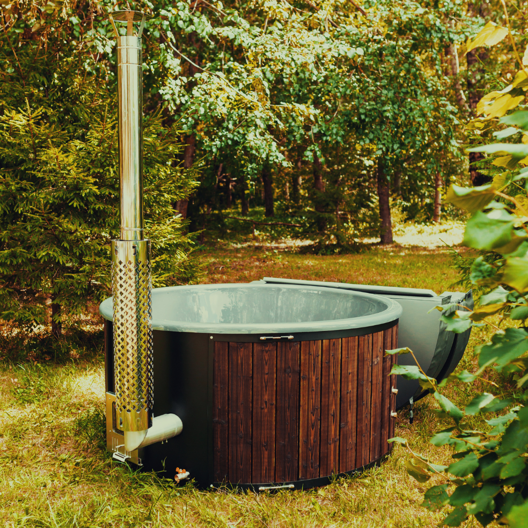 Mande Spa MWT4 Hot Tub — Wood Fired Hot Tub