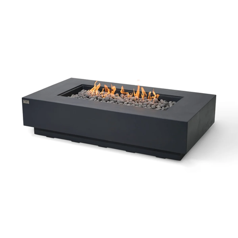 Elementi Pro Ravello 72” Fire Pit 150K BTU / Brass Burner