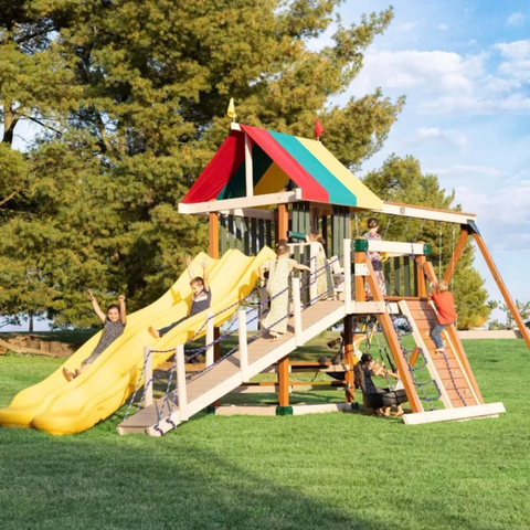 PlayMor Summit Escape Swing Set