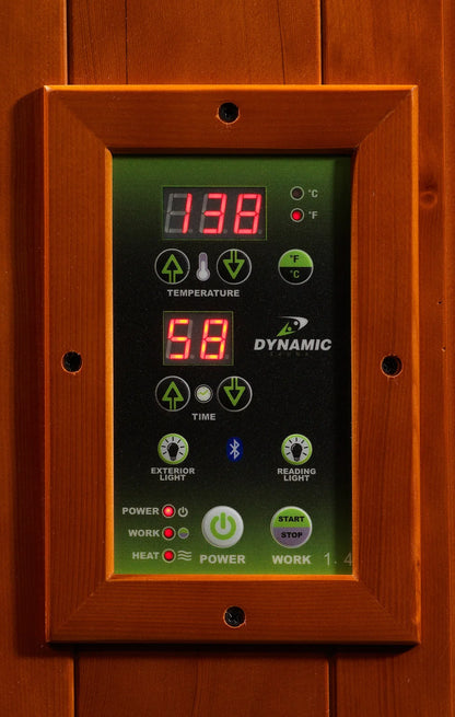 Dynamic "Madrid Limited Elite" 3 Person Ultra Low EMF FAR IR Sauna (DYN-6310-04 Elite)