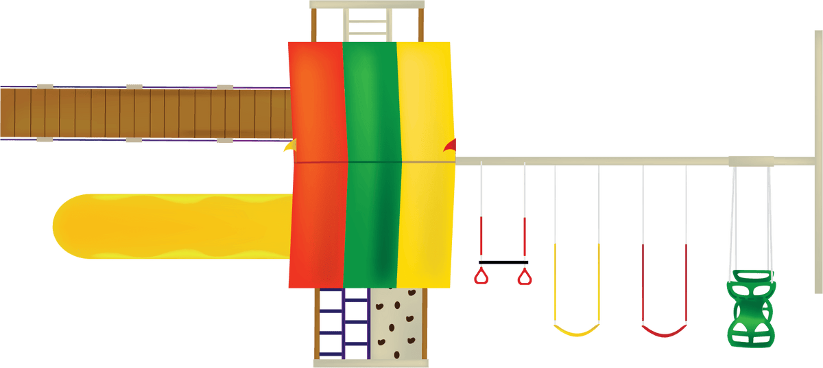 PlayMor Scenic Pointe Swing Set