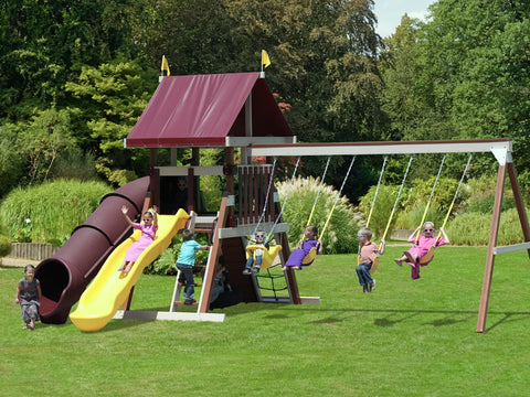 PlayMor Backyard Rush Swing Set