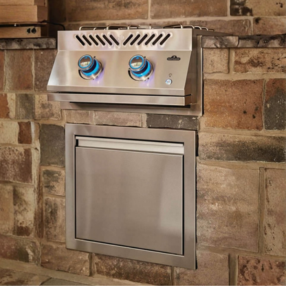 Napoleon 18 x 16 inch Single Door (Stainless Steel)