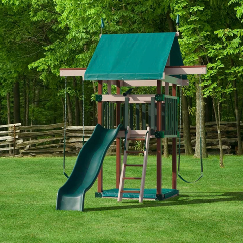 Playmor Happy Space Saver Swing Set