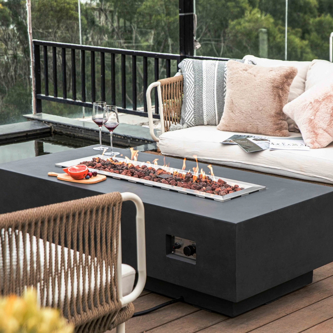 ELEMENTI GRANVILLE FIRE TABLE (Dark Gray)