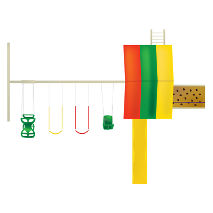 PlayMor Jolly Retreat Swing Set